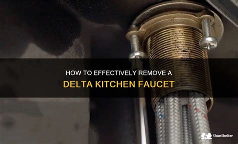 How to Remove Delta Kitchen Faucet: A Journey Through Plumbing and Beyond